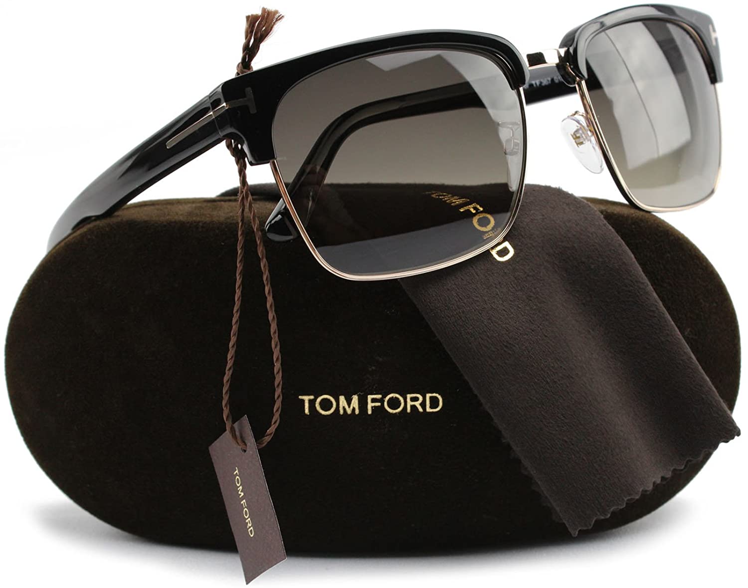 톰포드_RIVER POLARIZED VINTAGE SQUARE SUNGLASSES