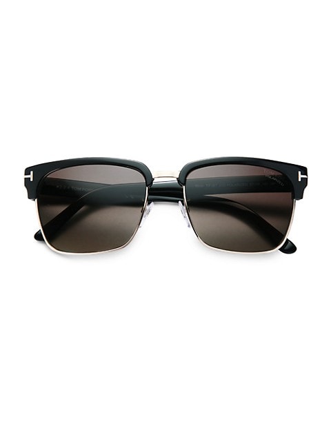 톰포드_RIVER POLARIZED VINTAGE SQUARE SUNGLASSES thumbnail