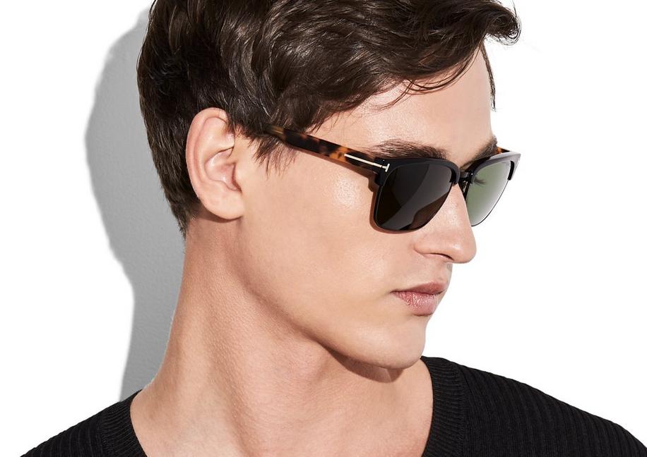 톰포드_RIVER VINTAGE SQUARE SUNGLASSES